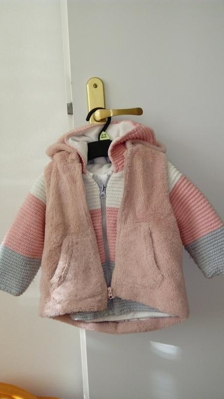 Teply svetrik na jesen+vesta, c&a,80