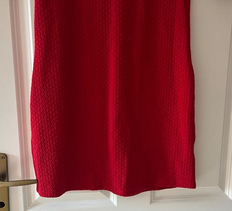 Červené minišaty, c&a, s/36, c&a,s