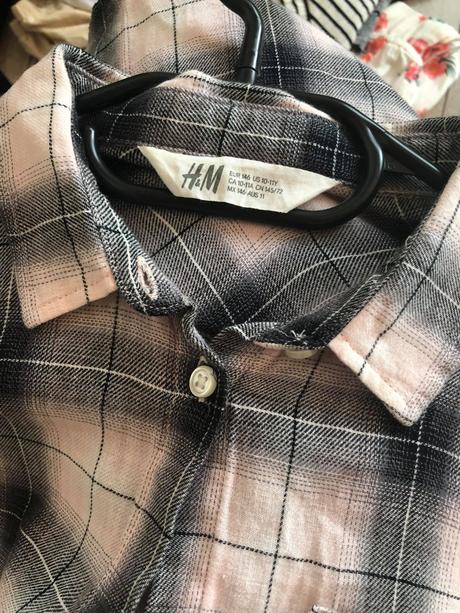 Dievčenská košeľa, h&m,146