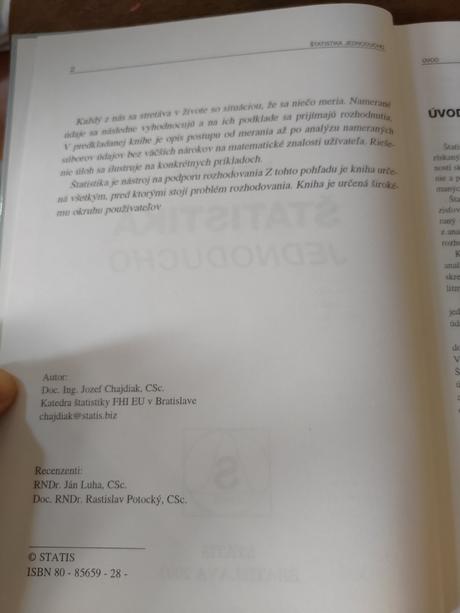 Štatistika jednoducho, 