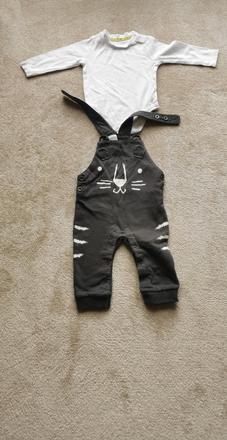 Súprava trakače a body, f&f,74