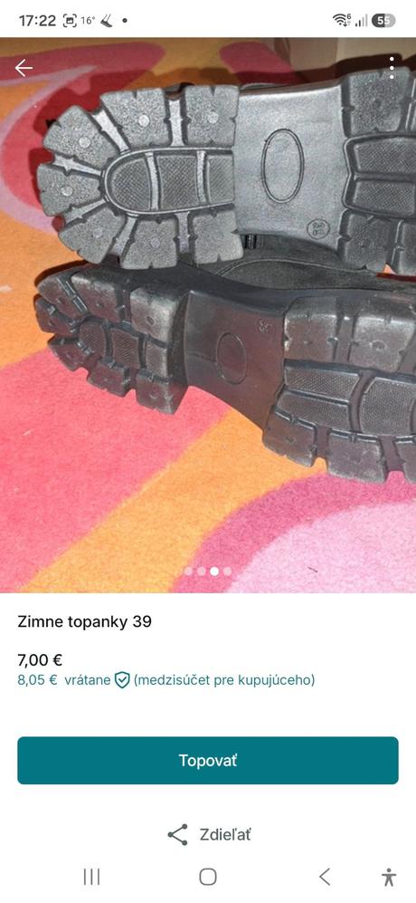 Zimbe topanky 39, 39