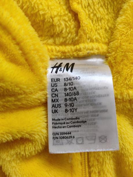 Overal pikachu, h&m,134