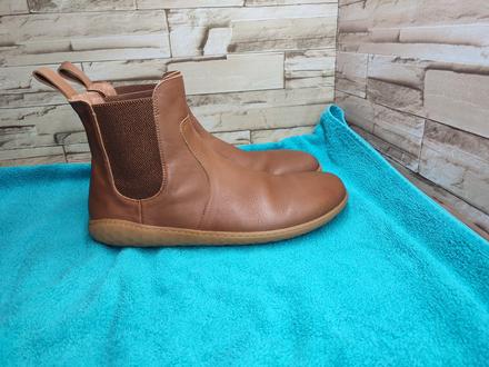 Vivobarefoot 43l - kožené hnedé členkové barefoot, vivobarefoot,43