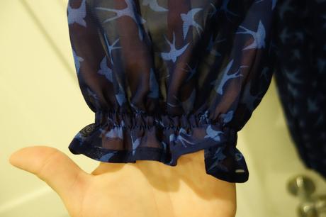 Tmavomodrá blúzka č. 48, 48