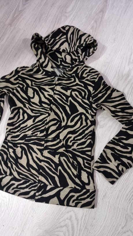 Elasticka zebrova mikina vel s/m, s