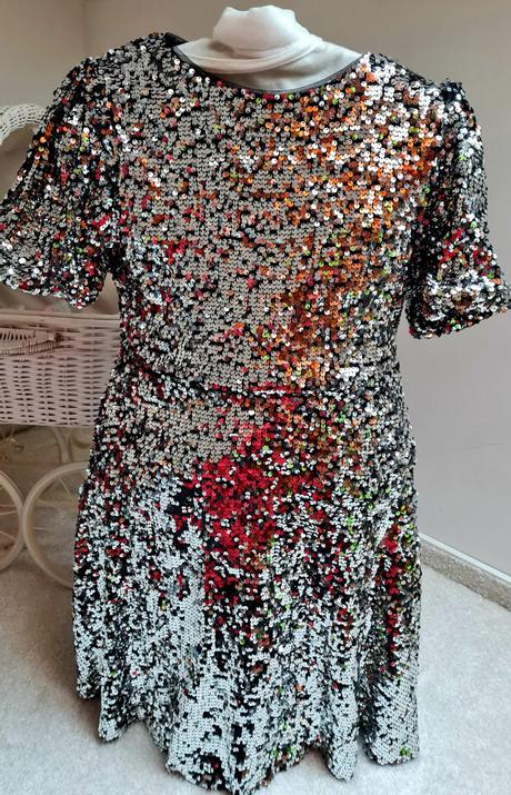 Flitrovane zara saty, zara,116