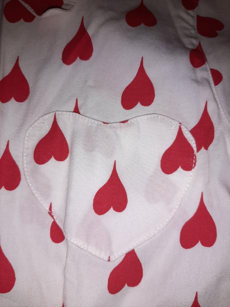 Srdiečková blúzka, všade samé srdiečka, brums,116