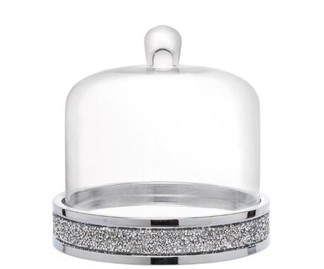 Strieborný luxusný podnos, 