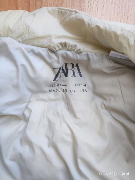 Vesta pre dievčatko 104, zara,104