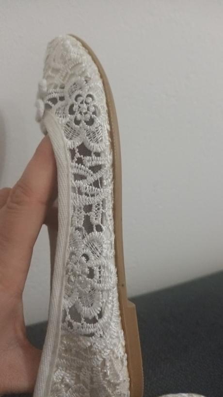 Nádherné krajkované balerínky, 35