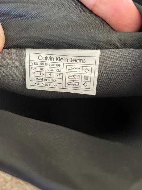 Gumáky calvin klein, 36