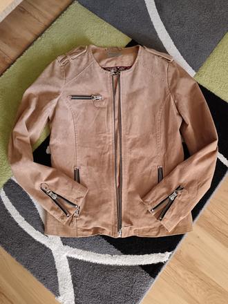 Kožená bunda, s