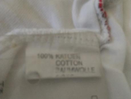 Dámsky biely bavlnený top, charlie, xs