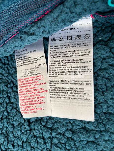 Teplá softshellová bunda regatta, regatta,152