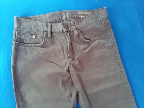 Sivo-hnedé nohavice w29 l32, denim,32