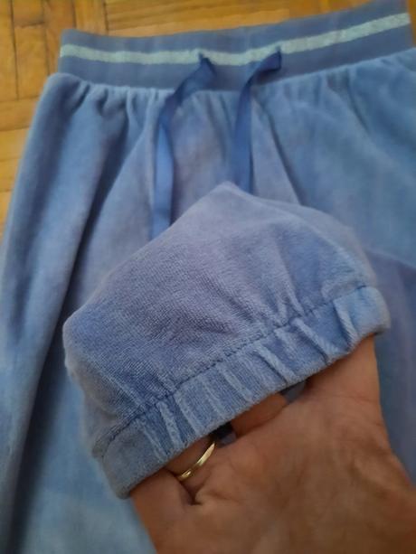 Dievčenské velúrové tepláky, lupilu,104