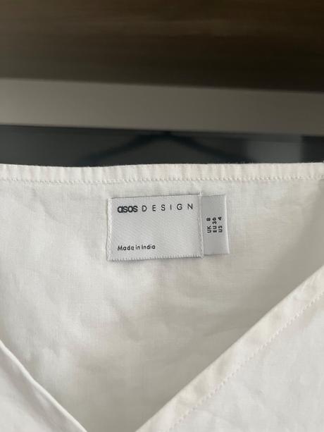 Letné bavlnené šaty asos, s