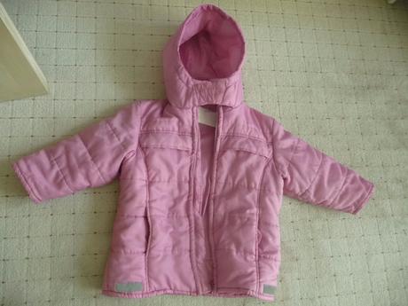 Dievčenská zimná bundička, 110