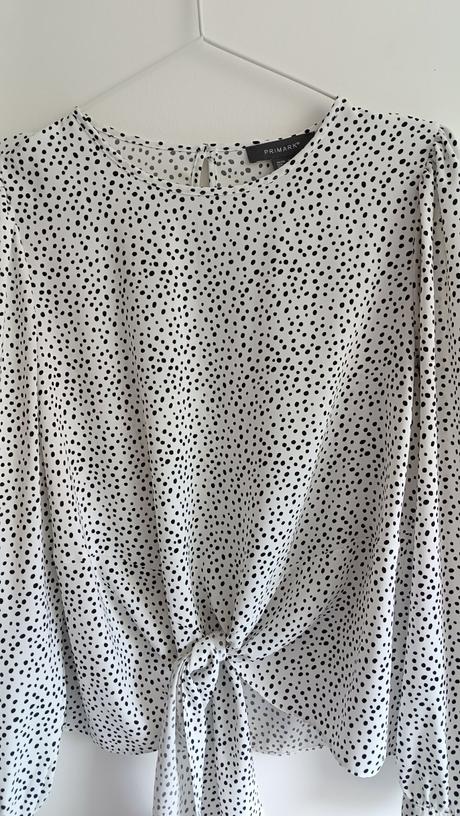 Bodkovaná blúzka, primark,38