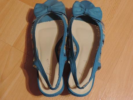 Sandálky na platforme, 39