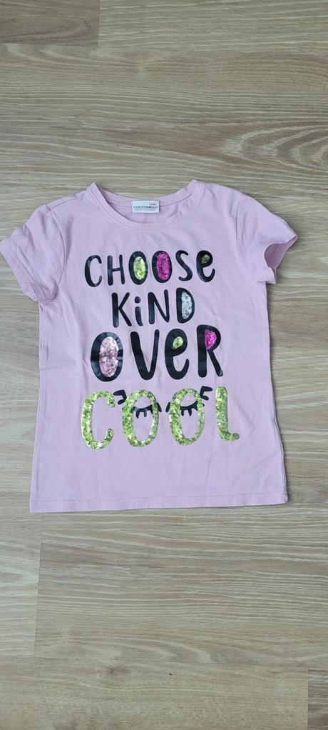 Fialovo ruzove tricko s napisom, coccodrillo,134