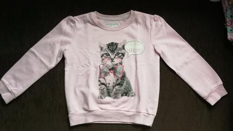 Mikina s mačičkou 6-7 r, young dimension,122