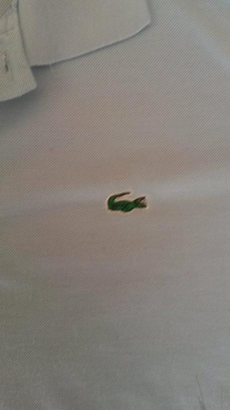 Bledomodrá polokošeľa lacoste, lacoste,m