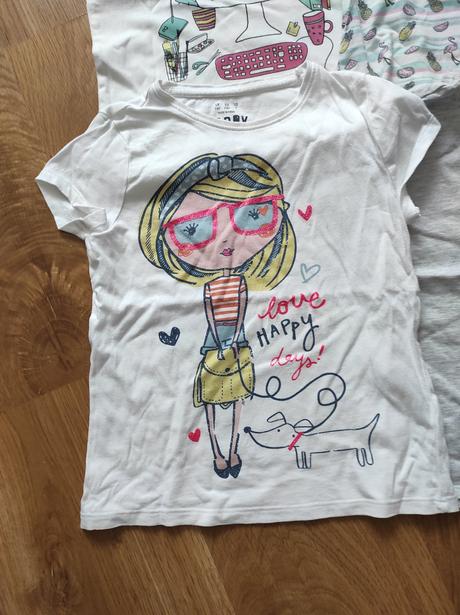 Tričká, h&m,128