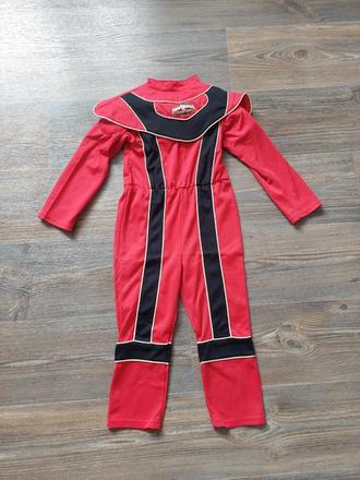 Kostým power rangers mystic force červený 110/116, 
