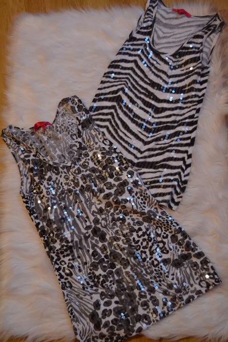 Tielka s flitrovou aplikácoiu, m