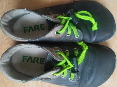 Fare bare, celokozenne topanky, fare,28