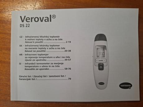 Infračervený teplomer veroval, 