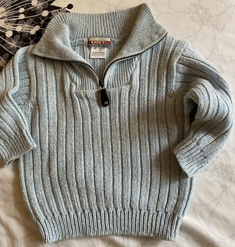 Pletený sveter zn. basic one originál v. 98, 98