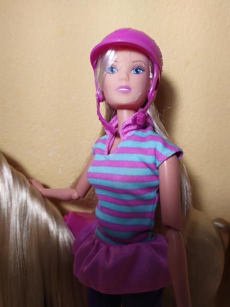 Steffi love s koňom,