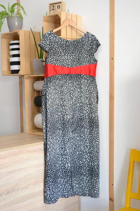 Tehotenské šaty s leopardím vzorom 42, 42