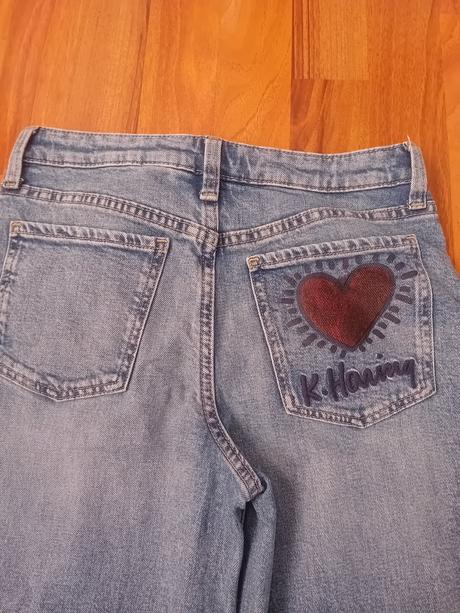 Široké rifle, h&m,146