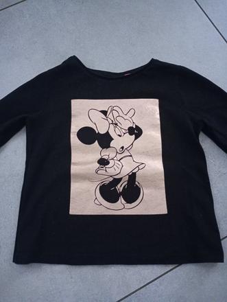 Metalické tričko minnie mouse 116, disney,116