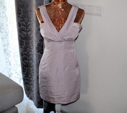 Saténové šaty-xs, xs