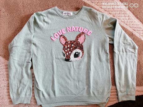 Sveter so srnkou 8_10r, h&m,134