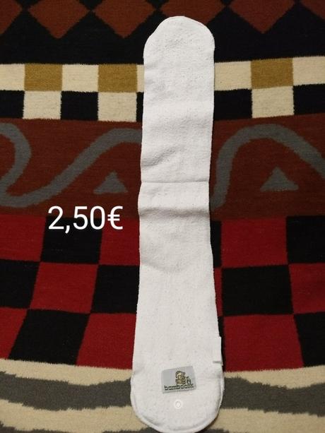 Bamboolik nočná skladacia plienka, bamboolik,4 kg - 9 kg