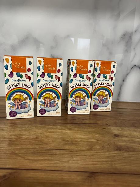 Detsky sirup na podporu imunity serafinko, 