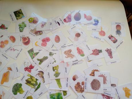 Sada edukačných kartičiek,