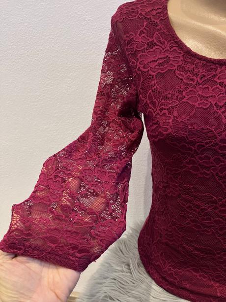 Dámske čipkované tričko (m), amisu,m