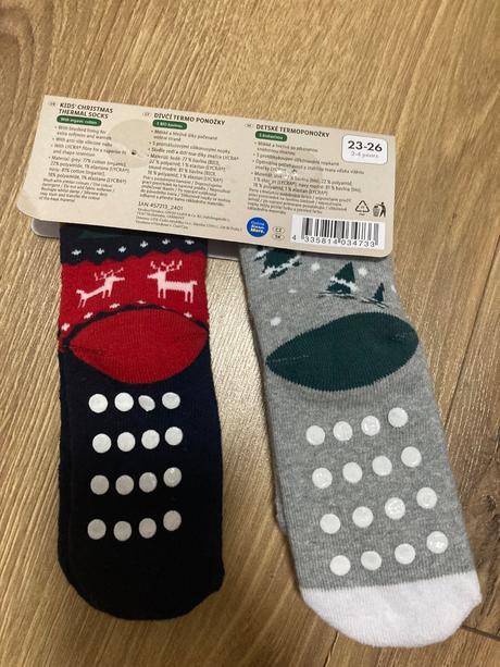 Hrubé ponožky 23-26, lupilu,23 / 24 / 25 / 26
