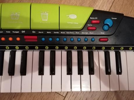 Elektrické detské klávesy piano, 