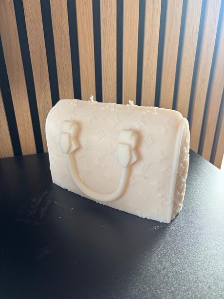 Sójová sviečka ,,kabelka,,, 