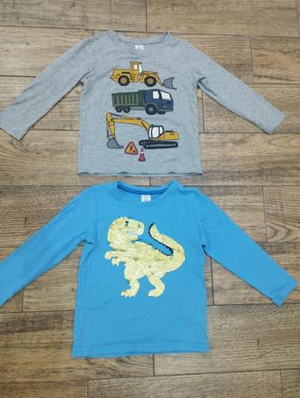 2x tričko, lindex,110