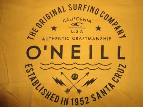 Žlté výrazné tričko oneill, o’neill,s