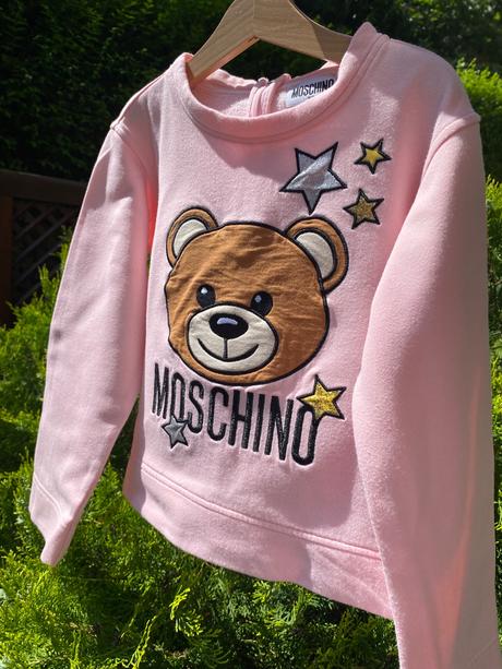 Detská mikina značky moschino, moschino,128